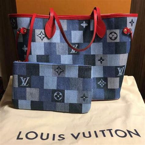 louis vuitton neverfull 2020|louis vuitton denim neverfull.